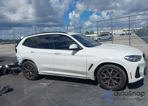 2024 BMW X3 Sdrive30I из США, поврежденный, VIN WBX47DP08RN312953